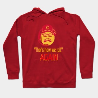 andy reid frozen Mustache Hoodie